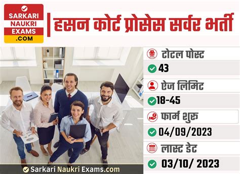 Hassan Court Process Server Recruitment 2023 | Online Form