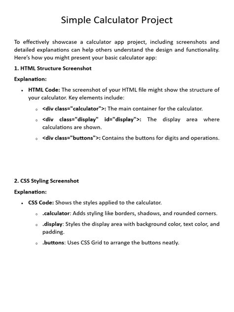 Calculator Project Tutorial 的图像结果