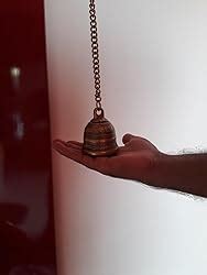 Two Moustaches Ethnic Indian Handcrafted Brass Temple Hanging Bell with ...