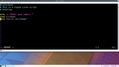 Linux Script 的图像结果