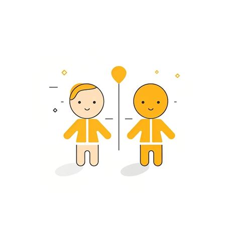 Two people holding a balloon | Premium AI-generated image