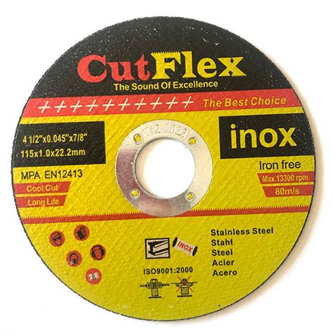 Disco de pulir 4-1/2"X1/4X7/8 CUT FLEX - Yo Claudio Mercantil