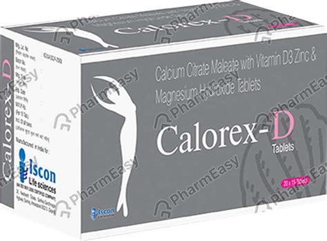 Buy Calorex D Tablet Online at Flat 15% OFF | PharmEasy