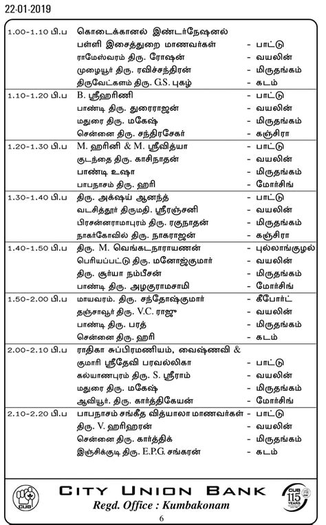 172nd Thiyagaraja Aradhana Festival of Saint Sri Thiyagaraja at ...