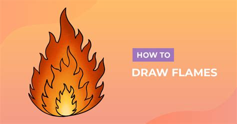 How to Draw Fire Flames Easy - 9 Fire Flames Drawing Lesson how do you ...