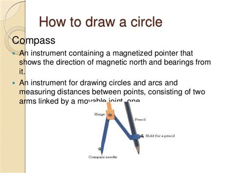 Image result for How to Draw a Circle Using a Compass