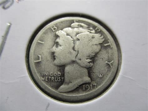 1917 Mercury Dime. Item: 10 M17-25. - For Sale, Buy Now Online - Item ...