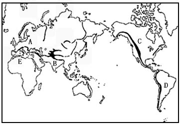 世界山脉地图 的图像结果