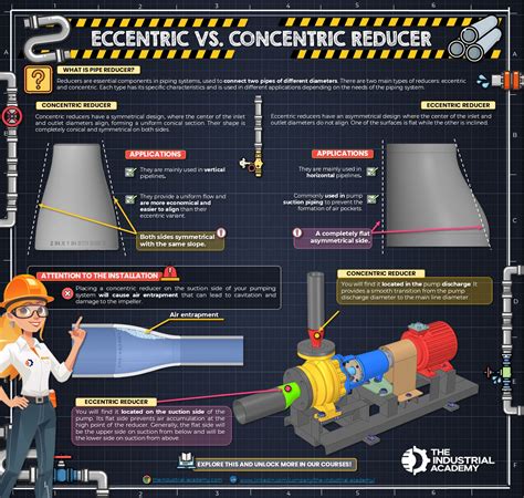 Concentric vs. Eccentric Reducers – The Industrial Academy