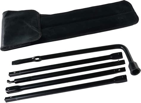 WarriorsArrow Spare Tire Lug Wrench Extension Jack Tool Set for India ...