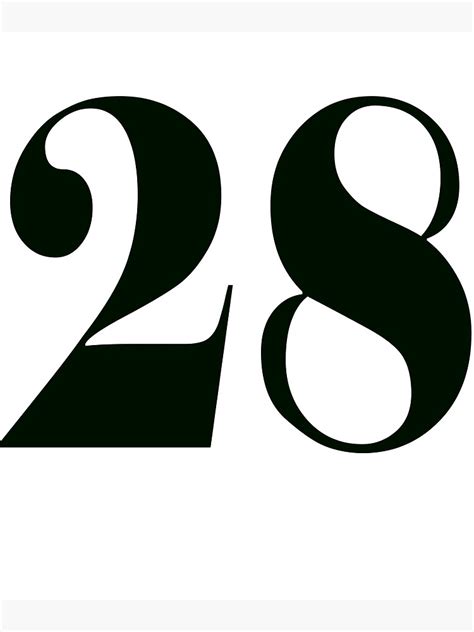 "NUMBER 28-----------NEGRO" Poster by solgel47 | Redbubble