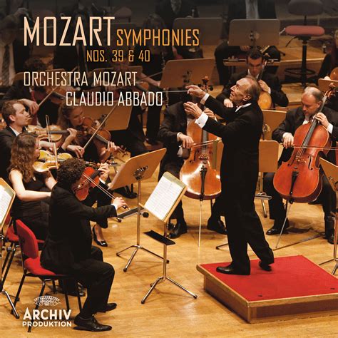 Product Family | MOZART Symphonies Nos. 39 + 40 / Abbado