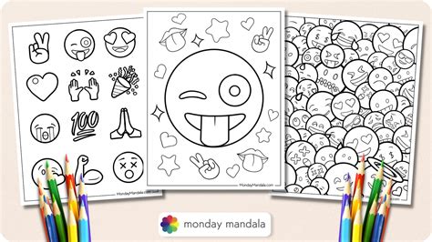 Coloring Pages For Kids Emoji [2025]