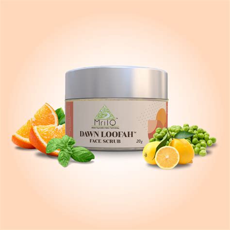 MrilQ Dawn Face Loofah | Exfoliator & Scrub | De- Tan | Blackhead Remo