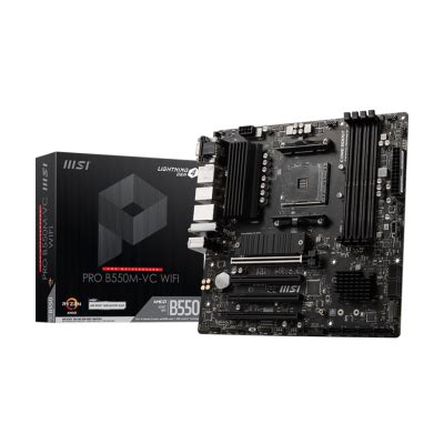 MSI PRO B550M-VC WIFI AMD AM4 MATX Motherboard - MSI-US Official Store