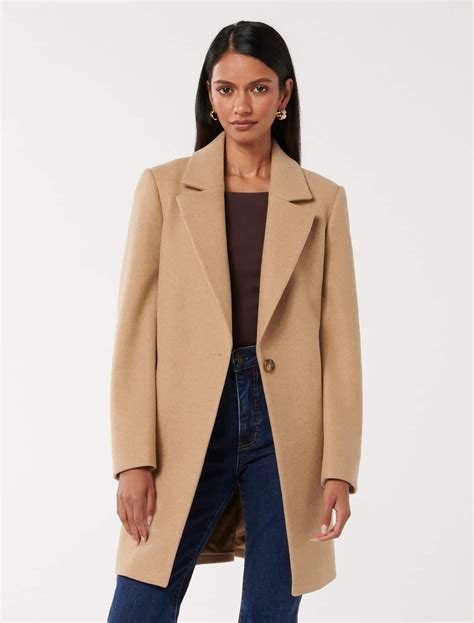 Cassie Petite Coatigan in Beige - Size 4 to 16 - Womens Coats
