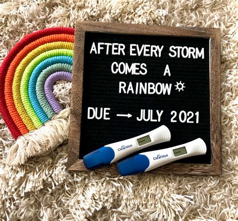 10 emotional rainbow baby announcements that moved us – Artofit