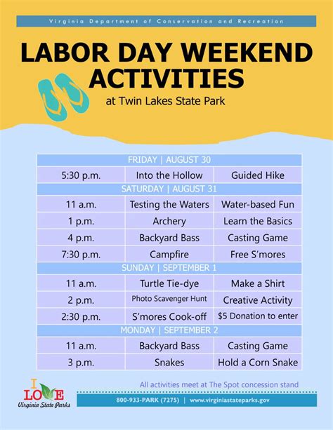 Labor Day Weekend at Twin Lakes State Park - Visit Farmville