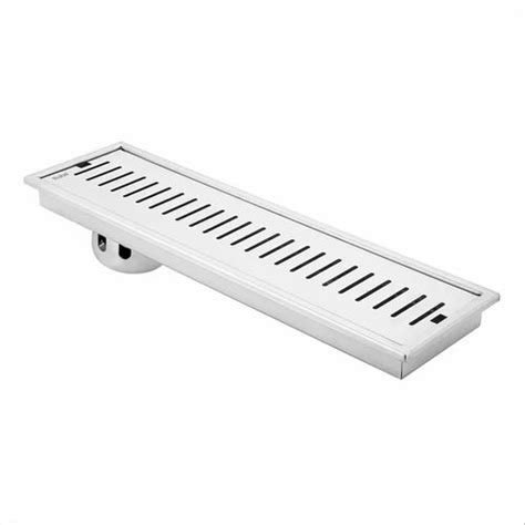 Floor Traps - Vertical Shower Drain Channel (24 X 4 Inch) With ...
