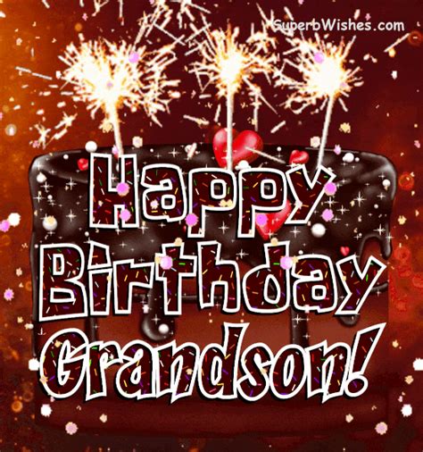 Happy Birthday Grandson - Birthday Wishes for Grandson