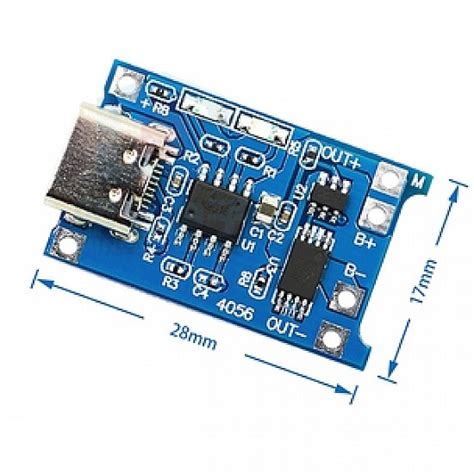 TP4056 1A Li-ion lithium Battery Charging Module with Current ...