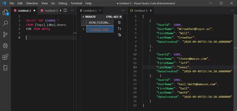Image result for MS SQL Complex JSON