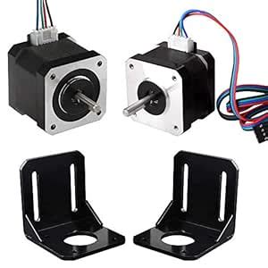 REES52 Professional 3D Printer CNC Kit, 2 Pcs Nema 17 Stepper Motor 1 ...