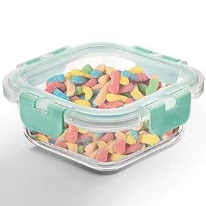 Buy Allo Food Safe Glass Containers With Lids With Break Free Lock ...