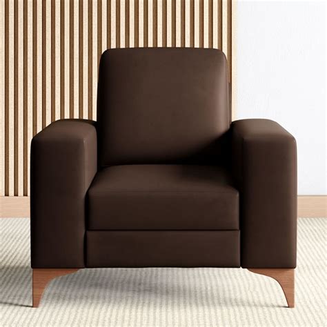 Buy Quebec NXT Faux Leather 1-Seater Sofa - Customized Furniture from ...