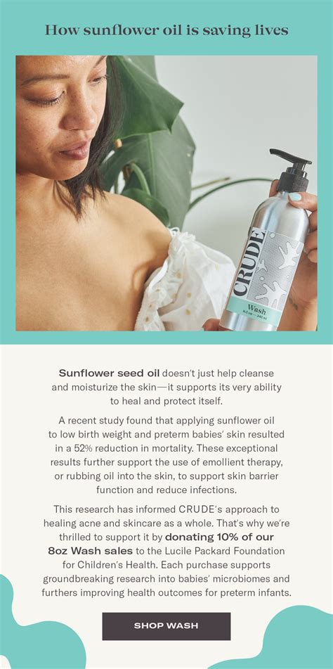 Sunflower Oil Skin Barrier at Kathleen Phillips blog