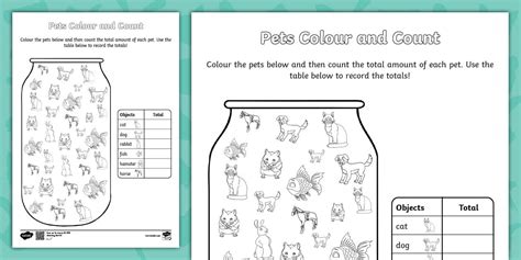 Pets Worksheet 的图像结果