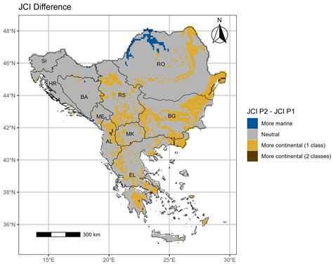 Climate Evolution of Agricultural and Natural Areas of Southeastern ...