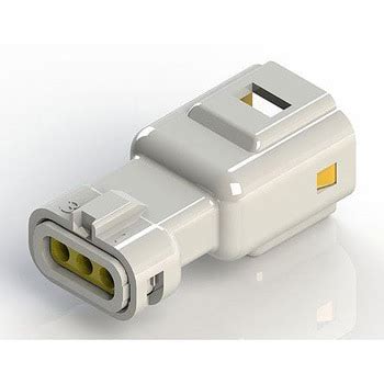 EDAC 電線対電線コネクタ プラグ 3P ケーブルマウント 3A EDAC 基板用コネクタ 【通販モノタロウ】