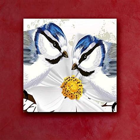 BOXD Watercolour Birds Painting Poster | UV Textured | Home Decorative ...