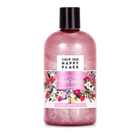 Find Your Happy Place Blush Rose and Magnolia Bubble Bath and Shower ...