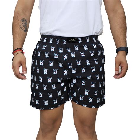 Black Ghost Cartoon Printed Cotton Boxer For Men – Bhokals