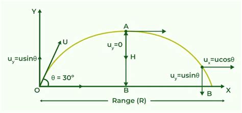Image result for Projectile Motion Simple Diagram