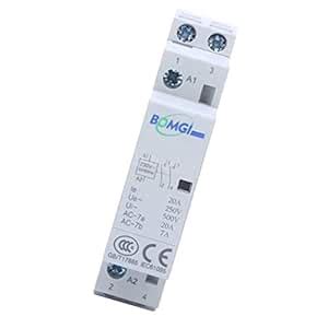 CALANDIS® Ac Contactor 230V 20A 2 Pole Universal Circuit Control Din ...