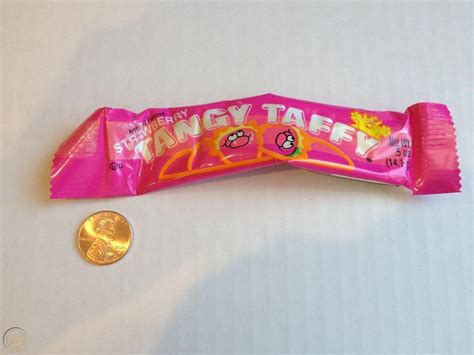 1995 Vintage TANGY TAFFY candy UNOPENED strawberry RARE sunshine brands ...