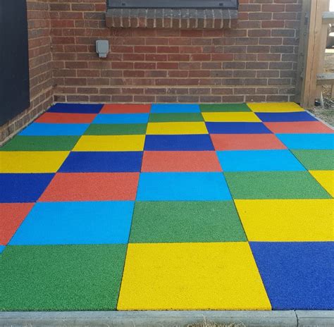 Playground Flooring Tiles Sterling Playground Tile Solid Colors 3.25