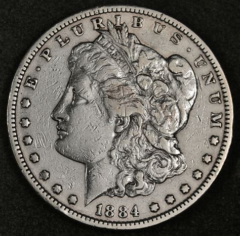 1884-s Morgan Silver Dollar. XF. 182834 | eBay