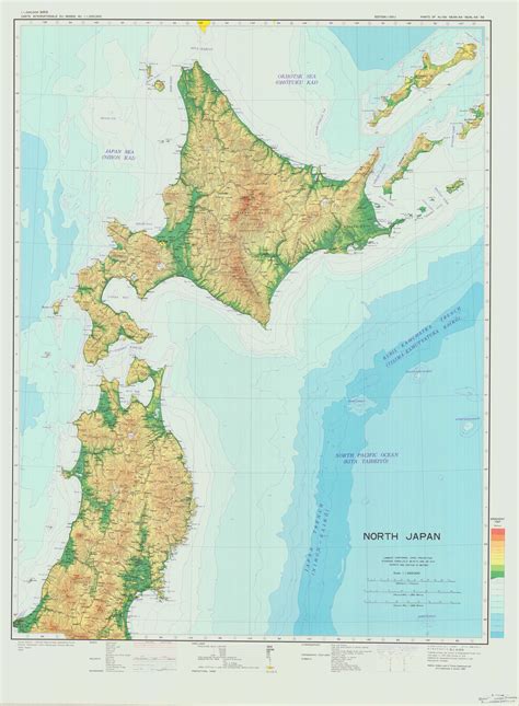 Map Of Japan North