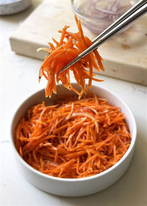 Spicy Korean Carrot Salad, Better than the One Trending on TikTok ...