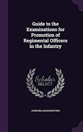 Buy Guide to the Examinations for Promotion of Regimental Officers in ...