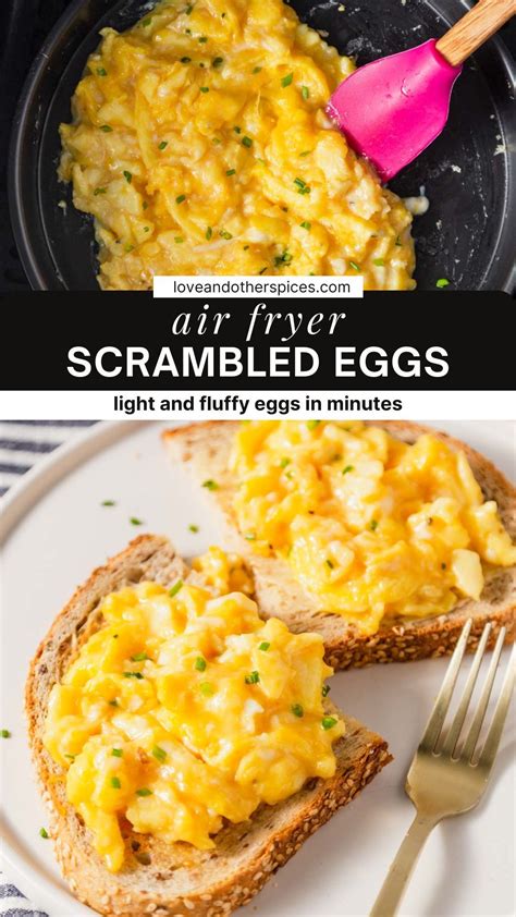 Easy Air Fryer Scrambled Eggs Recipe