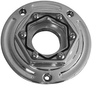 R.I.S. Designs SUZ-FCR-3CC Chrome Aluminum Clear Gas Cap : Amazon.in ...