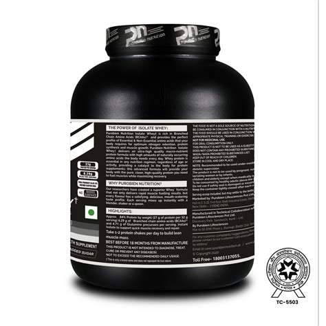 Buy Best Isolate Whey Protein Powder Supplements at Purobien Nutrition ...