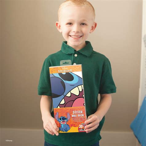 Disney Lilo and Stitch Wall Decals - Stitch Wall Decals with 3D ...