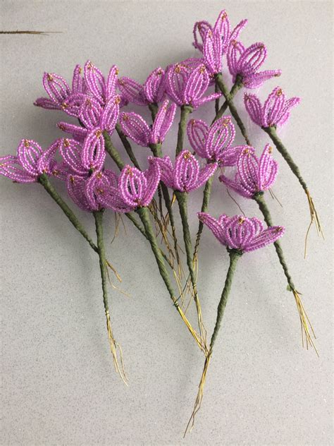 DIY Beaded Flower Earrings