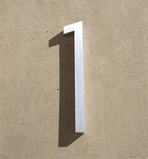 House Numbers Contemporary